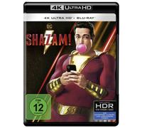 SHAZAM - ZACHARY LEVI,MARK STRONG,ASHER ANGEL 2 ULTRA HD BLU-RAY NEUF