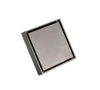 SHBHWS Ensembles De Drain Sol Invisibles, Accessoires Salle Bain, Douche, Toilettes, carrelage Drainage pour Cuisine, Salle de Bain et Toilettes(Gray)