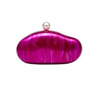 SHBHWS Pochette En Forme D'œuf Marbré, Sac À Main For Femme, Mariage, Soirée, Mignon, Ivoire, Plage, Mini, Été, Perle, For Dame Pour un Mariage Ou Un Dîner(Color 4)
