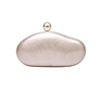 SHBHWS Sac à main tendance et personnalisé for femme, sac bandoulière simple, joli couleur ivoire perle Pour un Mariage Ou Un Dîner(C- 98white1)