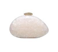 SHBHWS Sac à main tendance et personnalisé for femme, sac bandoulière simple, joli couleur ivoire perle Pour un Mariage Ou Un Dîner(C- 97white1)