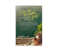 SHCOND Poster mural « Call Me by Your Name » haut de gamme, style rétro - Décoration de chambre d'adolescent, salon, chambre à coucher, sans cadre, 30 x 45 cm