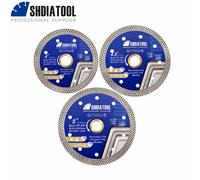 SHDIATOadvocate-Disque de Coupe Diamant, Lame en Maille Fine, pour Carrelage, Marbre, Pierre, Meuleuse d'Angle, Scie Circulaire, 4.5inch 115mm