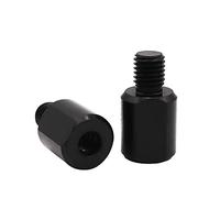 SHDIATOOL 2 Pièces Adaptateur M14 Filetage Mâle à M10 Femelle pour Meuleuse Perceuse Forage