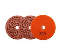 SHDIATOOL Diamond Tampons de polissage humide polisseur de roue de polisseur, tampons de 4 pouces pour broyeur ou polisseur