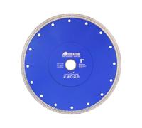 SHDIATOOL Disque à Tronçonner Diamant 230mm x 25,4/22,23mm pour Carrelage | Disque pour Gres Cerame Lame pour Tuile Carreaux Céramique Porcelaine Marbre Granit Pierre, X Maille Turbo (9 Pouces)