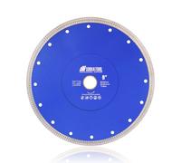 Shdiatool disque de coupe diamant X Maille Turbo Segment de bord Plaquettes Hot Lame de scie circulaire pour carrelage en marbre, 9"