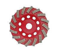 SHDIATOOL Disque Diamant à Meuler 125 x 22,23mm Soudure Turbo Rangée Diamant Meule pour Béton Materiel de construction