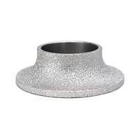 SHDIATOOL Meule diamantée de 8,5 cm, hauteur 20 mm, demi-bullnose bord bord disque pour pierre, marbre, granit, roche