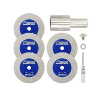 SHDIATOOL Mini Disque pour Verre 50MM Bride M14 Disque Diamant Carrelage