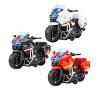 SHDIEHJFMLDH 3 Pièces Moto Modèle Jouet,Tirez Jouet de Moto,Jouet Moto en Alliage,Mini Jouet de Moto,pour Les Tout-Petits,Les GarçOns Et Les Jeux éDucatifs pour Filles,Cadeau De FêTe d'anniversaire