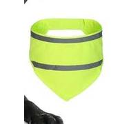 SHDOFN 2 Lingettes Salivaires pour Animaux De Compagnie, Légères Et sans Serrage du Cou, Protection De Sécurité Réfléchissante La Nuit, Accessoires Décoratifs Anti-Taches.