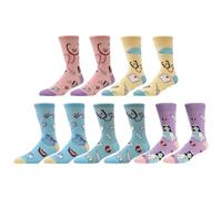 SHDOFN 5 Paires De Chaussettes, Chaussettes D'Infirmière Amusantes, Formation Infirmière, Modèle D'Infirmière Seringue, Absorbant La Sueur Et Respectueux De L'Environnement.