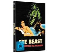 She Beast-Die RÜCKKEHR des GRAUENS-wattiertes Mediabook-Cover D - limitiert Auf 99 Stück (Blu-Ray + DVD) [Import]