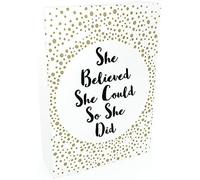 She Believed She Could So She Did: 52 Beautiful Cards Of Inspiring Quotes And Empowering Affirmations