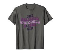 She Believed She Could So She Did T-Shirt