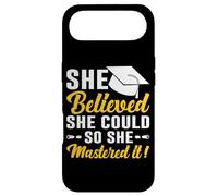 She Believed She Could So She Mastered It! Graduation 2025 Coque pour iPhone Air