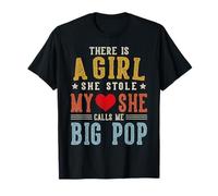 She Calls Me BIG Pop Fête des Pères Grand-père T-Shirt