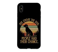 She Chose The Dog People Had Their Chance Coque pour iPhone XS Max