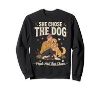 She Chose The Dog People Had Their Chance Sweatshirt