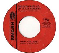 she even woke me up to say goodbye / echoes 45 rpm single