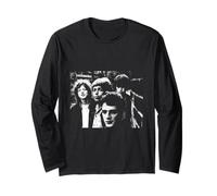 She Goes Rock Band The La's There Portrait par AJ Barratt Manche Longue