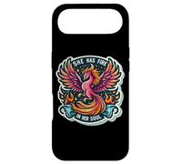 She Has Fire in Her Soul Phoenix Féminin Fire Bird pour Femme Coque pour iPhone Air