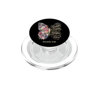 She is Clothed with Strength & Dignity Bible Proverbs 31:25 PopSockets PopGrip pour MagSafe