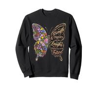 She is Clothed with Strength & Dignity Christian Women Sweatshirt