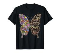 She is Clothed with Strength & Dignity Christian Women T-Shirt