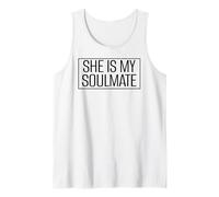 She is My Soulmate I Don't Know Him Funny Couple II Débardeur