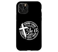 She is Strong Loved Chosen Assez Special Coque pour iPhone 11 Pro