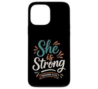 She is Strong Proverbs 31 25 - Verset biblique Vintage chrétien Coque pour iPhone 13 Pro Max