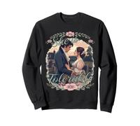 « She is Tolerable » Pride and Prejudice Jane Austen Lines Sweatshirt