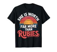 She is Worth Far More Than Rubies Chrétiennes - T-Shirt
