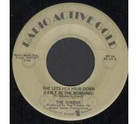 SHE LETS HER HAIR DOWN 7" (45) US RADIOACTIVE GOLD 0 B/W GREEN TAMBOURINE (RD20)