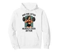 She Lifted Heavily Ever After Barbell Haltérophilie Femme Sweat à Capuche