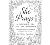 She Prays Adult Coloring Book