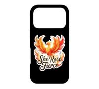 She Rose Fierce Phoenix Rising Ashes Hardship Ladies Coque pour iPhone 17 Pro