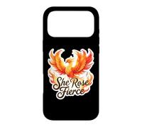 She Rose Fierce Phoenix Rising Ashes Hardship Ladies Coque pour iPhone 17 Pro Max
