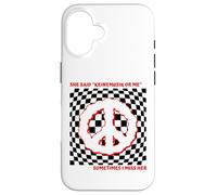 She Said Keinemusik Or me Sometimes I Miss Her Coque pour iPhone 16