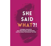 She Said What?!: A Guided Journal for Your WLW Stories, Heartbreaks, and the Dates That Moved Too Fast