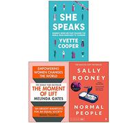 She Speaks, The Moment of Lift, Normal People 3 Books Collection Set