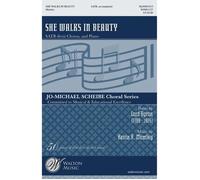 She Walks In Beauty / Choral Score