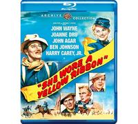 She Wore A Yellow Ribbon Blu-Ray - John Wayne, John Agar, Joanne Dru (Region A/B/C)