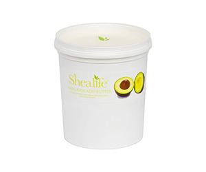 Shea Life Beurre d'avocat pour le soin des peaux sensibles et sèches, traitement de l'eczéma, du psoriasis et des peaux abîmées, 1 kg