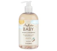 Shea Moisture – Gel lavant et shampooing pour bébé – 100 % d'huile de coco vierge