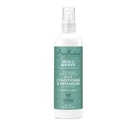 Shea Moisture Après-shampoing sans rinçage 2 en 1 pour perruque - Huile d'arbre à thé et de bourrache - Sans paraben - 236,8 g