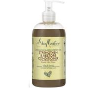 Shea Moisture Après-Shampooing Femme Fortifiant & Restaurateur À L'huile De Ricin Noir Jamaïcain, Pure Beurre De Karité,384ml