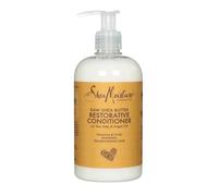 Shea Moisture Après-Shampooing Femme Hydratant et Revitalisant au beurre de karité brut pour cheveux abîmés 384ml